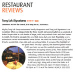 Restaurant Reviews